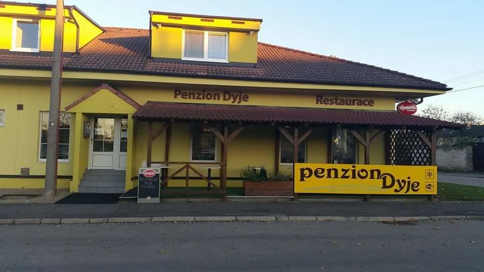 Penzion Dyje Hevlín Exteriör bild